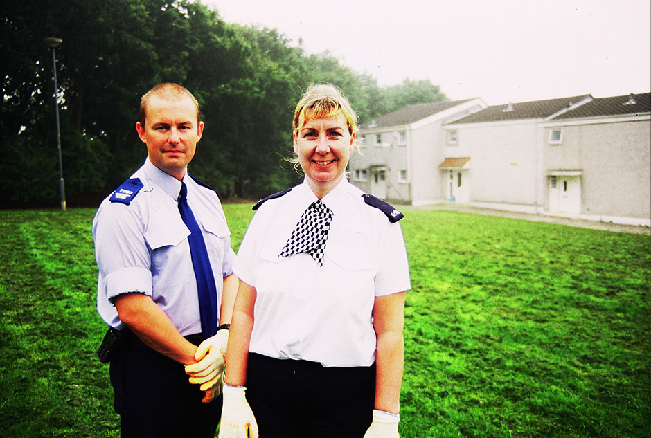 Kath Juckes, creator of Birch Green Dirtbusters at a clean up.
