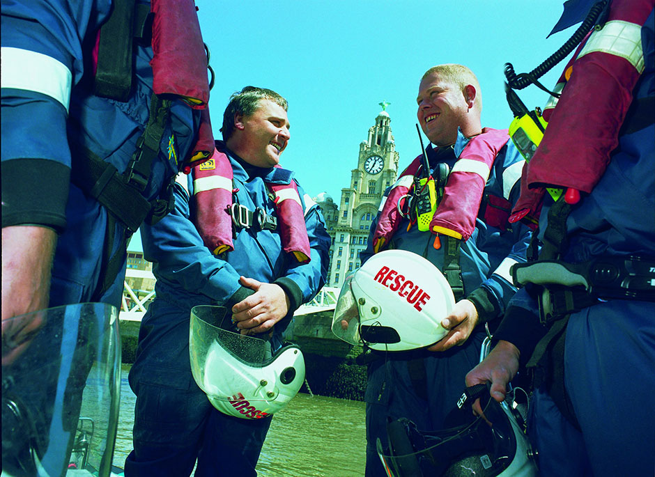 Mersey River Rescue, photographed for Source NW magazine.