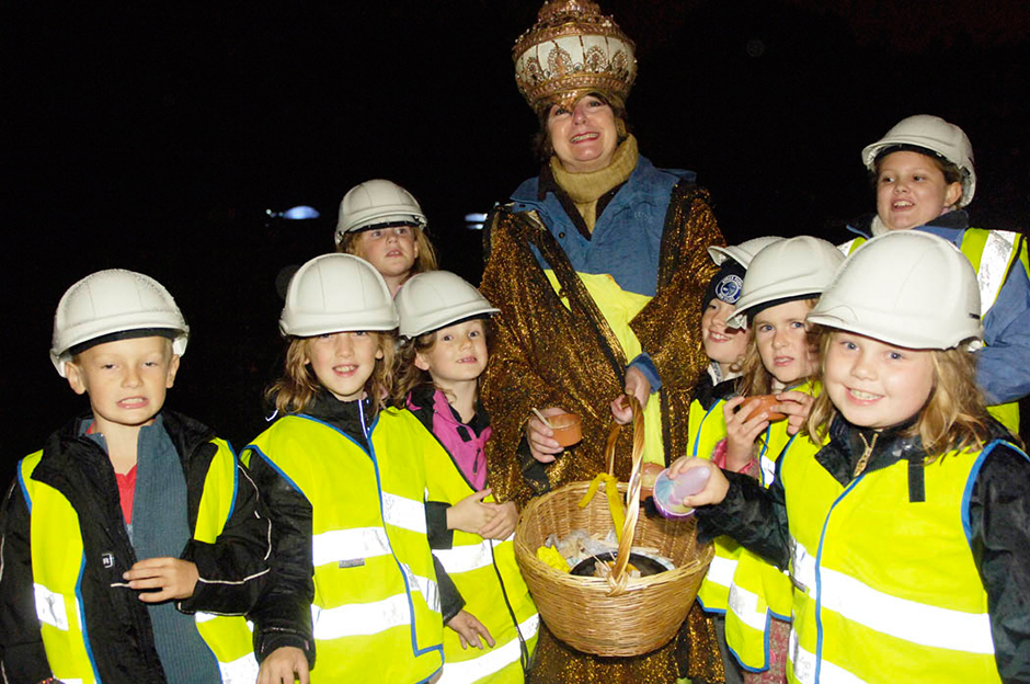 Night Garden project at Anderton Nature Park, Cheshire.