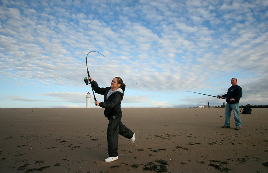 The Angler: Louise Clarke, Sefton Sea Anglers.